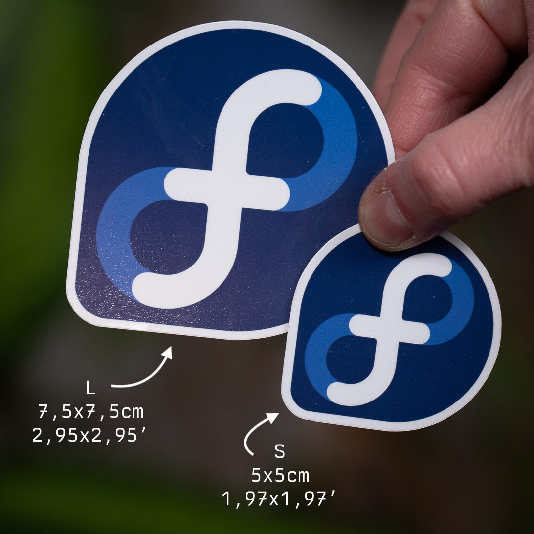 Fedora Linux Sticker