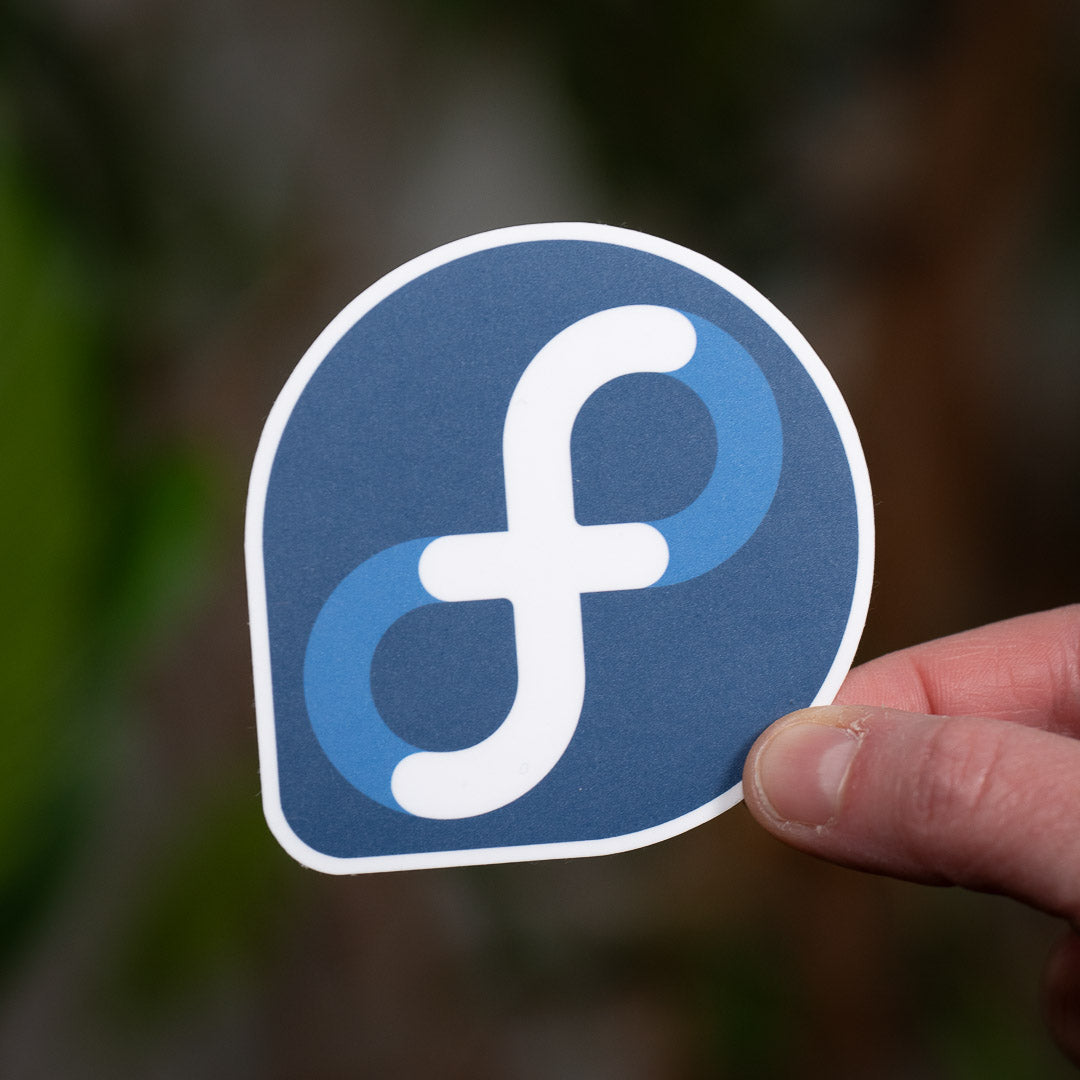 Fedora Linux Sticker