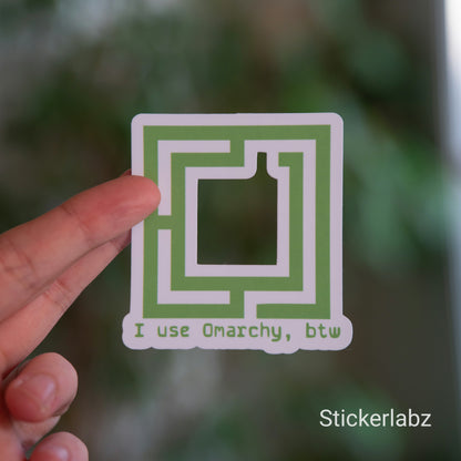 Omarchy Logo Linux Sticker