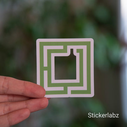 Omarchy Logo Linux Sticker