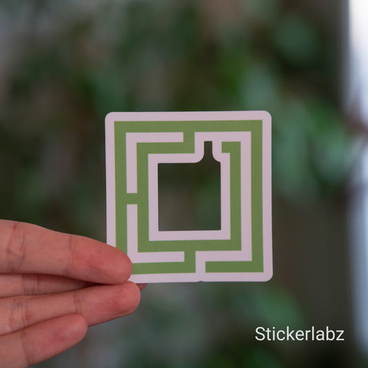 Omarchy Logo Linux Sticker