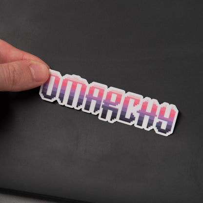 Omarchy Pixel Stickers – Retro Style Logo Decals