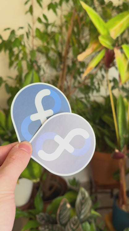 Fedora Linux Sticker