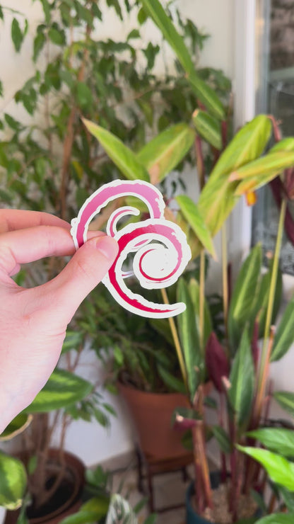 Debian Linux Sticker